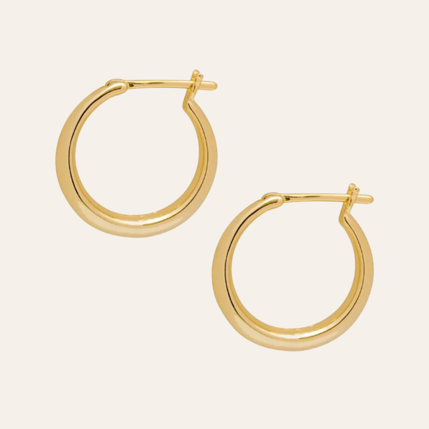 ARGOLLAS MARÍA 20MM BAÑO DE ORO